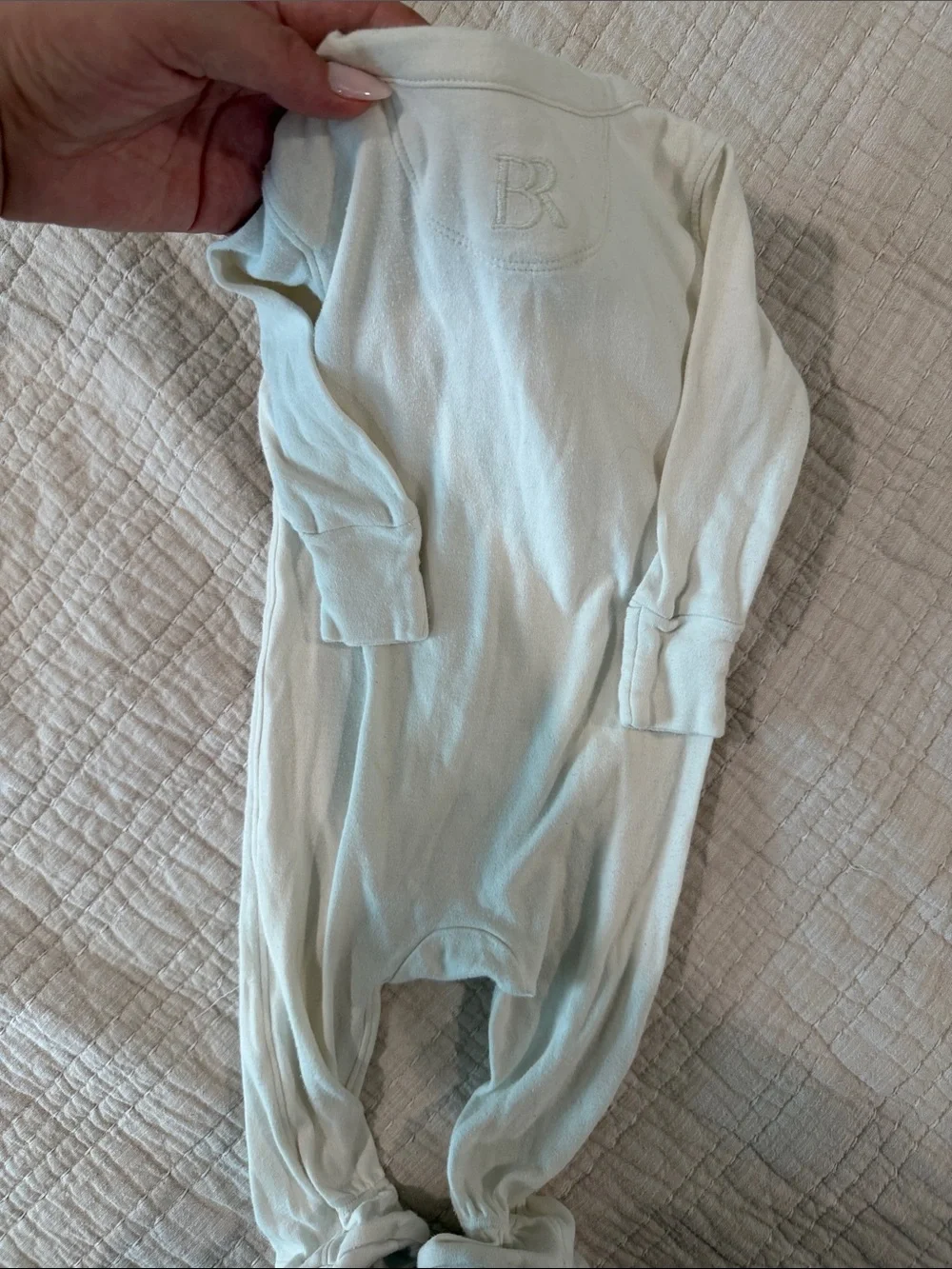 Banana Republic Baby ESSENTIAL SUPIMA® FOOTED ONE-PIECE FOR BABY
